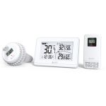 Termometru si higrometru digital de camera, cu senzori wireless pentru exterior si pentru apa din piscina, lumina de fundal, Airbi POOL BI1021