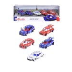 MAJORETTE FRENCH TOUCH SET 5 MASINUTE METALICE SCARA 1:64
