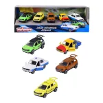 Set 5 mașinuțe metalice Dacia Majorette, modele Duster și 1300, 7,5 cm