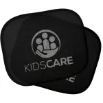 Set 2 parasolare auto universale KidsCare pentru geam lateral, negre