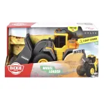 Excavator Volvo de jucarie cu lumini si sunete, 23 cm