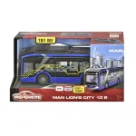 Autobuz electric Majorette MAN Lion’s City 10 E, 22 cm, lumini și sunete