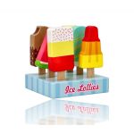 Set de inghetata pe bat cu suport Lelin L40228