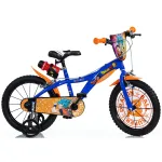 Bicicletă pentru copii Dragon Ball Dino Bikes 16 inch, albastră