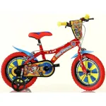 Bicicletă pentru copii Paw Patrol Dino Bikes 14 inch, roșie