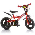 Bicicletă pentru copii Dino Bikes Pro Cross 12 inch, roșie