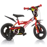 Bicicletă pentru copii Dino Bikes Pro Cross 12 inch, roșie