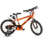 Bicicletă pentru copii Dino Bikes R88, 14 inch, portocalie