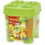 Set construcție animale Ecoiffier Abrick, 70 piese, 18 luni+
