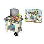 Grătar de jucărie Ecoiffier cu accesorii, 23 piese, 2 ani+