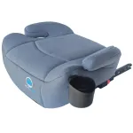 Inaltator auto copii KidsCare FixiGo Isofix R129 i-Size, 125-150 cm, gri