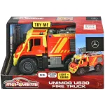 Masina de pompieri Mercedes Unimog U530 Majorette cu lumini si sunete