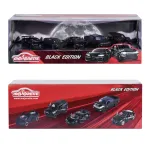Set 5 masinute metalice Majorette Black Edition 2.0 Giftpack