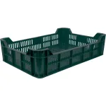 Ladă perforată pentru fructe și legume M10, 21 L, PE, 60x40x15 cm