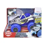 Masina de teren Dickie Arctic Ice Monster cu lumini, sunete si abur, 25 cm