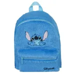 Rucsac pufos Stitch pentru copii, albastru, 20 x 20 x 10 cm