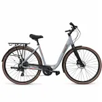 Bicicleta Trekking Kreidler 52857 - 28 inch, M, Gri Ultimate FactoryBikes