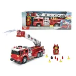 Masina de pompieri cu telecomanda, pulverizare apa si scara 62 cm