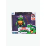 Figurina metalica Donatello Testoasele Ninja, articulata, 10 cm