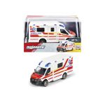 MAJORETTE AMBULANTA METALICA MERCEDES BENZ SPRINTER SCARA 1 LA 43