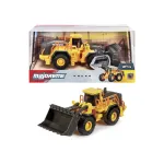 Excavator Volvo Majorette metalic cu cupa mobila, scara 1:43