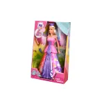 Papusa Steffi Love Curcubeu Magic 29 cm cu rochie colorata