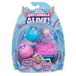 Set Hatchimals Alive roz cu 2 figurine surpriză și accesorii