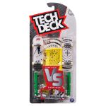 Set fingerboard Tech Deck Disorder cu 2 placi si obstacol stradal