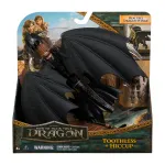Set dragon Toothless si figurina viking Hiccup cu aripi mobile