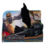 Figurina dragon Toothless Hug & Glide cu aripi moi, 41 cm