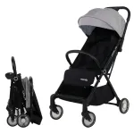 Carucior sport Nania Orla gri-negru, pliabil, usor, 0-15 kg