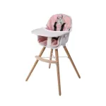 Scaun de masa evolutiv Nania Paulette Minnie, 6 luni+, roz