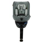 Scaun auto copii i-Size Nado O3 40-105 cm, rotativ 360°, gri