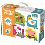 Puzzle Trefl Baby cu animale de la fermă, 18 piese, 2+ ani