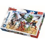 Puzzle Trefl Avengers 160 piese, Pregătit pentru salvarea lumii, 6+ ani