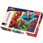 Puzzle Trefl Spider-Man si Miguel, 30 piese, pentru copii 3+