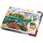 Puzzle Trefl 600 piese cu forme ciudate, Insula Exotica