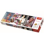 Puzzle panorama Trefl 500 piese, colaj Marilyn Monroe, multicolor
