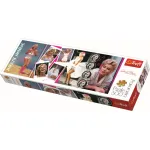 Puzzle panorama Trefl 500 piese, colaj Marilyn Monroe, multicolor