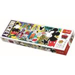 Puzzle panorama Trefl 500 piese cu Mickey Mouse legendar, multicolor