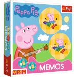 Joc memo Peppa Pig pentru copii, joc de memorie distractiv Trefl