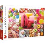 Puzzle Trefl 1000 piese Candyland, multicolor, pentru copii 8+ si adulti