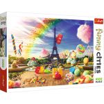 Puzzle Trefl 1000 piese Dulciuri la Paris, multicolor, 12+ ani