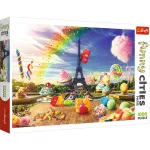 Puzzle Trefl 1000 piese Dulciuri la Paris, multicolor, 12+ ani