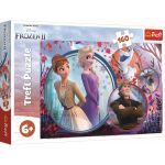 Puzzle Trefl Frozen 2 cu 160 piese pentru copii 6+