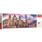 PUZZLE TREFL 500 PANORAMA PIATA NAVONA DIN ROMA