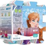 Puzzle din spuma Trefl Frozen 2, 8 piese mari, covor de joaca 2+