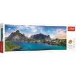 Puzzle panorama Trefl 500 piese Arhipelagul Norvegian Lofoten