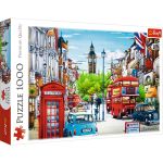 Puzzle Trefl 1000 piese Strada din Londra, multicolor, 12+ ani