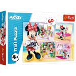 Puzzle Trefl Minnie Mouse 60 piese pentru copii 4+ multicolor